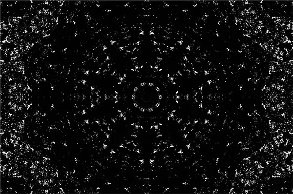 Beyaz arkaplanda soyut siyah yuvarlak şekil. vektör illüstrasyonu