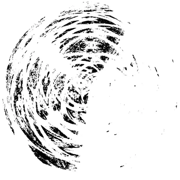 Black White Grunge Overlay Element Dirty Monochrome Vector Illustration Background — Stock Vector