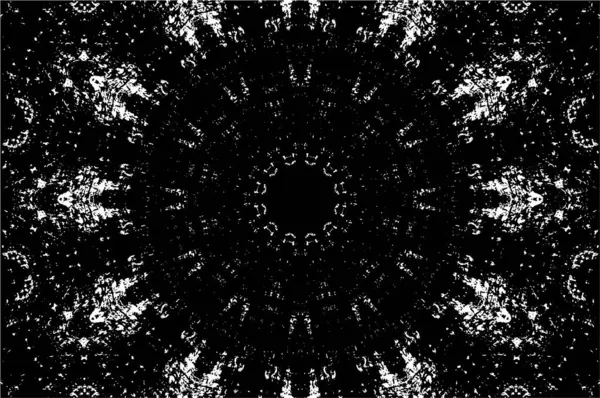 Beyaz arkaplanda soyut siyah yuvarlak şekil. vektör illüstrasyonu    