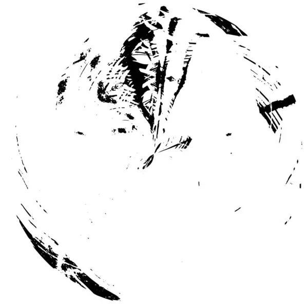 Illustration Grunge Noir Blanc — Image vectorielle