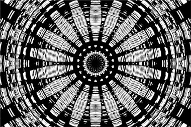 Soyut çember deseni, vektör çizimi. güzel süs arkaplanı