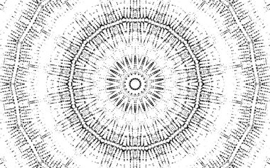 siyah ve beyaz arkaplan eski grunge vintage mandala arkaplanı 