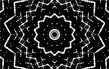 black and white round grunge texture