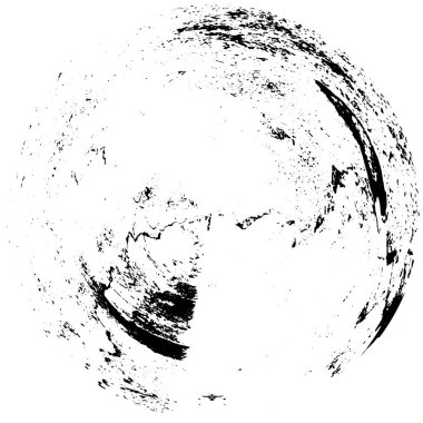 black and white round grunge texture
