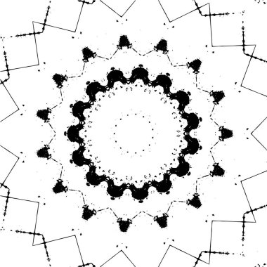 koyu yuvarlak desen grunge arkaplanı