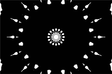 Soyut çember deseni, vektör çizimi. güzel süs arkaplanı