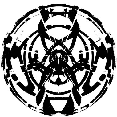 siyah ve beyaz grunge duvar arkaplanı