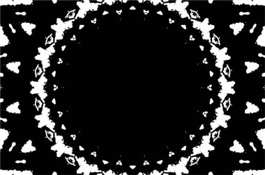 Soyut çember deseni, vektör çizimi. güzel süs arkaplanı