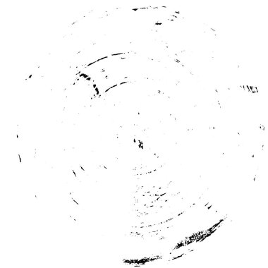 Grunge boya dairesi desenli element. Vektör illüstrasyonu.