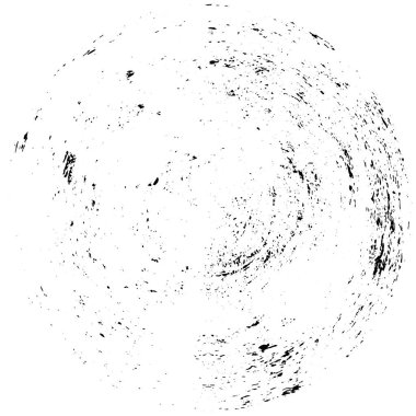 Elle boyanmış soyut bir element. Grunge fırça darbesi.