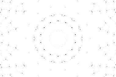 Siyah ve beyaz süslemeli arka plan. Mandala deseni.