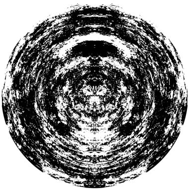 Elle boyanmış soyut bir element. Grunge fırça darbesi.