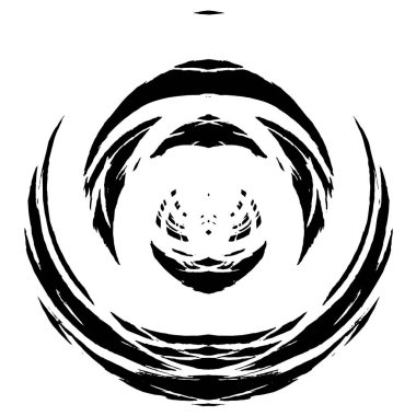 Smear fırça darbesi dokusu, soyut mürekkep arkaplanı