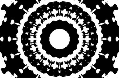 Soyut çember deseni, vektör çizimi. güzel süs arkaplanı