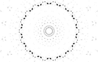 siyah ve beyaz arkaplan eski grunge vintage mandala arkaplanı 