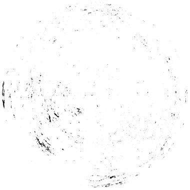 Grunge Yuvarlak Elementi. Yaratıcı Grafik Tasarımı İçin Soyut Çember Boyama. Tehlike Doku Arkaplanı. Bir Kaleydoskop 'un geometrik elementlerine sahip bir halka biçiminde arkaplan