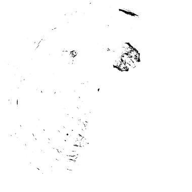 Grunge Yuvarlak Elementi. Yaratıcı Grafik Tasarımı İçin Soyut Çember Boyama. Tehlike Doku Arkaplanı. Bir Kaleydoskop 'un geometrik elementlerine sahip bir halka biçiminde arkaplan