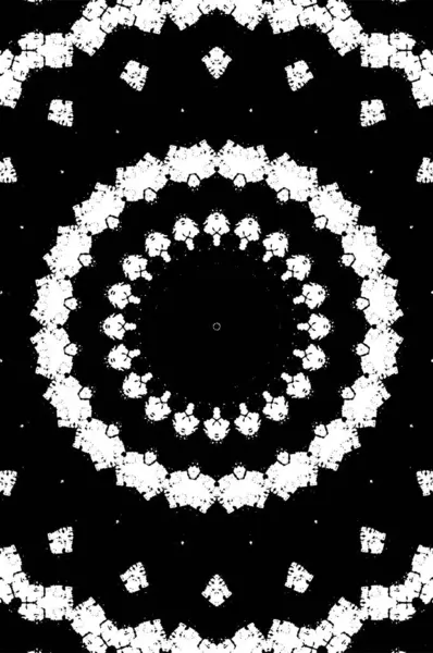 Black White Grunge Texture — Stok Vektör