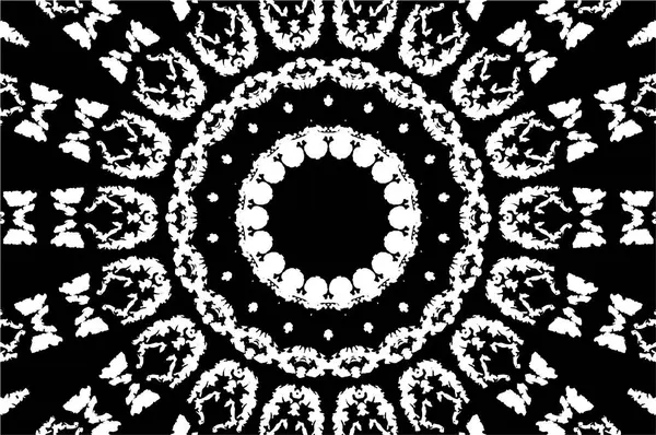 Soyut çember deseni, vektör çizimi. güzel süs arkaplanı