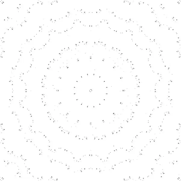 Abstraktní Kulatá Mozaiková Vektorová Ilustrace — Stockový vektor