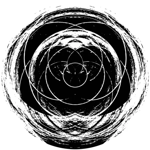 Elle boyanmış soyut bir element. Grunge fırça darbesi.