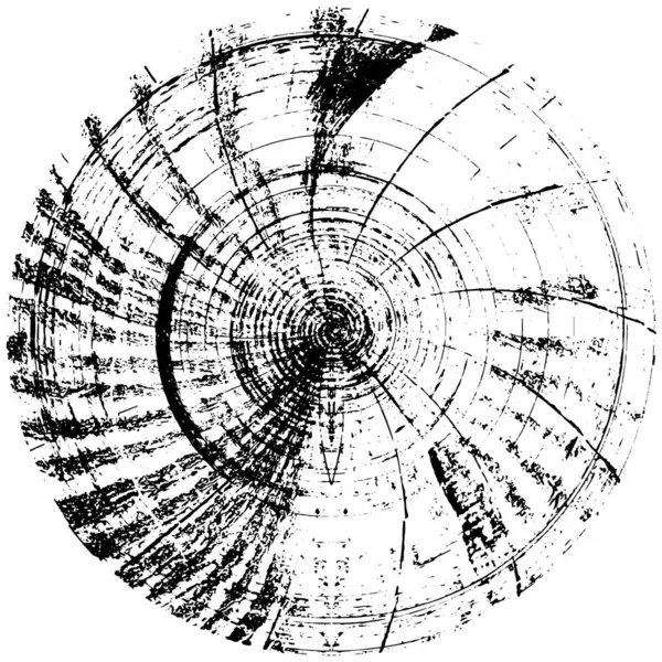 Siyah ve beyaz grunge vektör çizgisi arkaplanı görüldü. Soyut illüstrasyon arka planı.