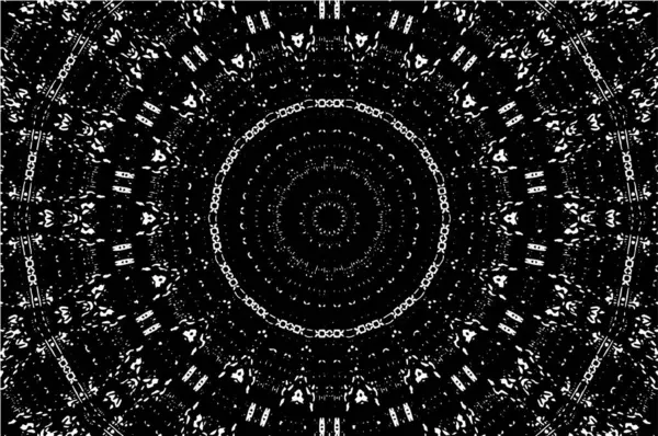 siyah ve beyaz arkaplan eski grunge vintage mandala arkaplanı 