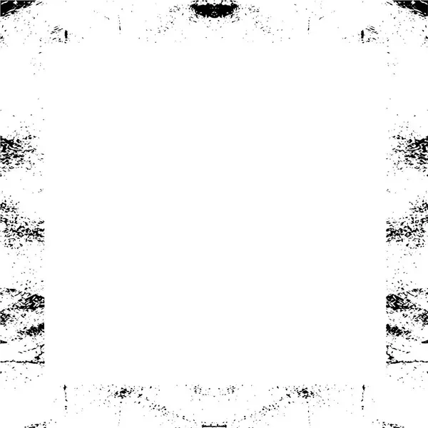 Абстрактный Черный Квадратный Кадр Белом Фоне — стоковый вектор