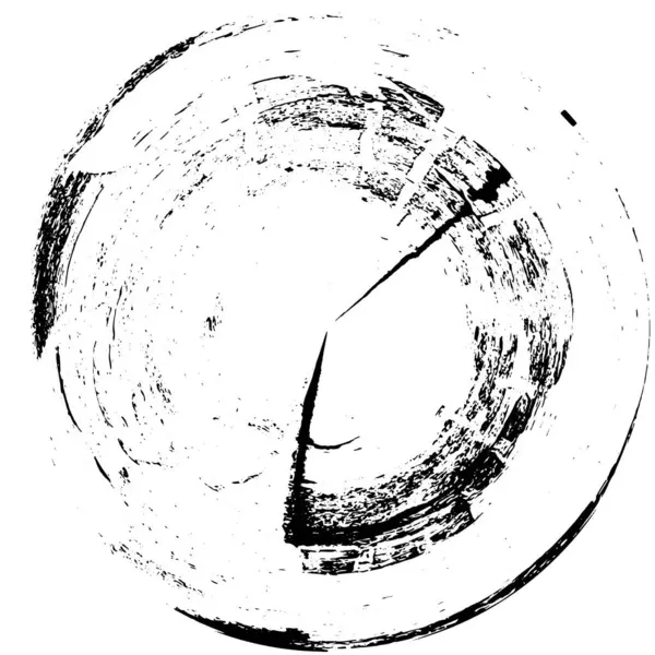 Grunge Element Abstraktes Circle Painting Für Kreatives Grafikdesign Distress Texture — Stockvektor