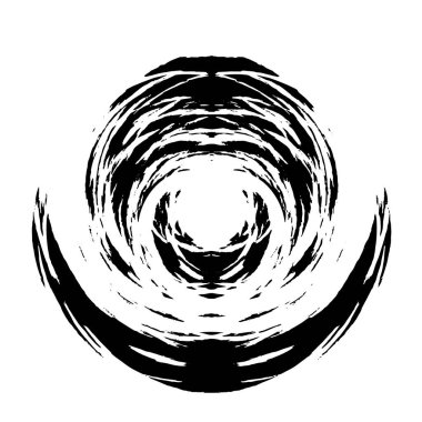 Gelecekçi soyut grunge geometrik modern desen 