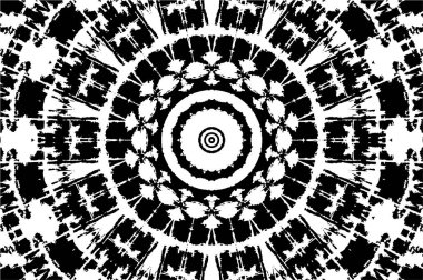 Siyah beyaz monokrom eski grunge vintage eskimiş arka plan soyut antika desenli retro model 