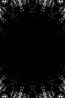 Siyah beyaz monokrom eski grunge vintage eskimiş arka plan soyut antika desenli retro model 