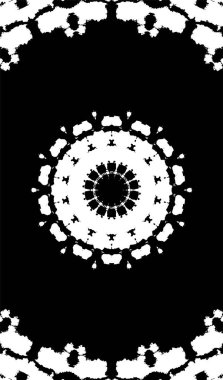 Soyut çember deseni, vektör çizimi. güzel süs arkaplanı