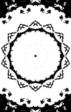 Soyut çember deseni, vektör çizimi. güzel süs arkaplanı