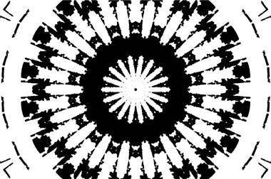 Soyut çember deseni, vektör çizimi. güzel süs arkaplanı