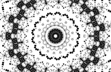 Fütürist soyut geometrik modern desen 