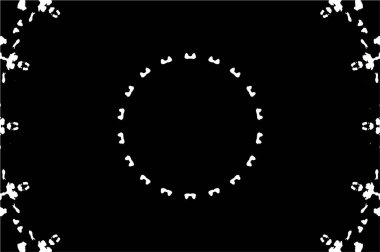 Soyut çember deseni, vektör çizimi. güzel süs arkaplanı