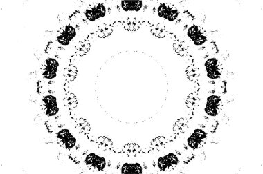 Fütürist soyut geometrik modern desen 