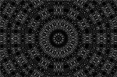 Fütürist soyut geometrik modern desen 