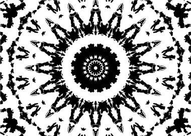 Soyut çember deseni, vektör çizimi. güzel süs arkaplanı