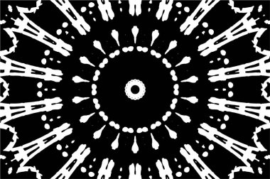 Soyut çember deseni, vektör çizimi. güzel süs arkaplanı