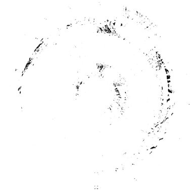 Yuvarlak Grunge Şekli Doku, Sert Çember Damgası