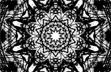 Fütürist soyut geometrik modern desen 