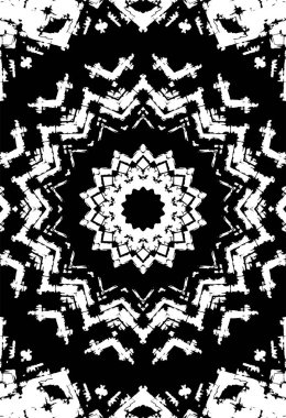 Soyut çember deseni, vektör çizimi. güzel süs arkaplanı