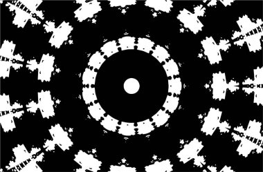 soyut siyah ve beyaz desenli grunge arkaplanı