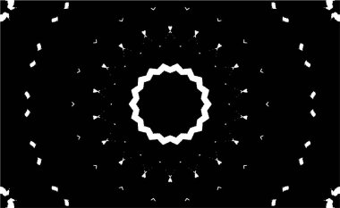 Soyut çember deseni, vektör çizimi. güzel süs arkaplanı