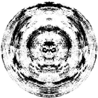 soyut monokrom grunge doku arkaplanı, vektör illüstrasyonu   