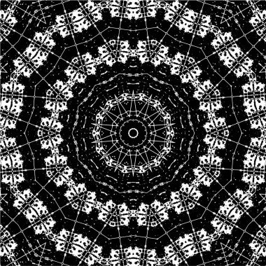 Soyut siyah beyaz grunge desenli arkaplan 