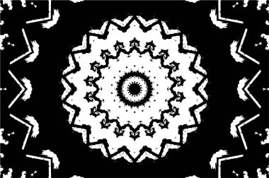 Soyut siyah beyaz grunge desenli arkaplan 