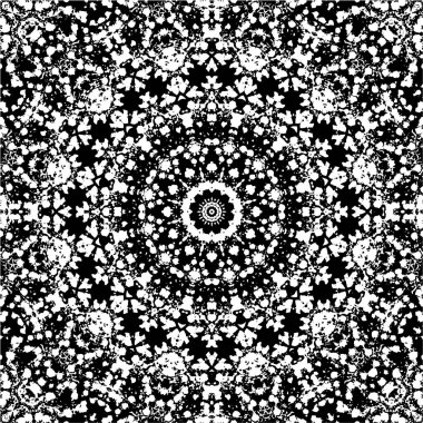 Soyut siyah beyaz grunge desenli arkaplan 